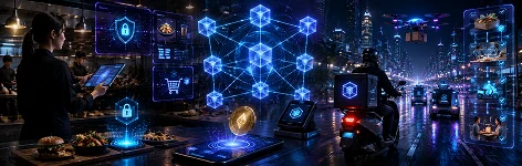 Blockchain solutions for food delivery platforms